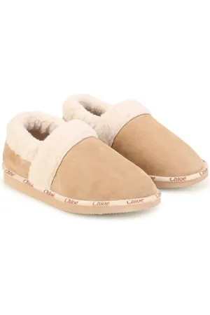 Chloé Fleece slippers