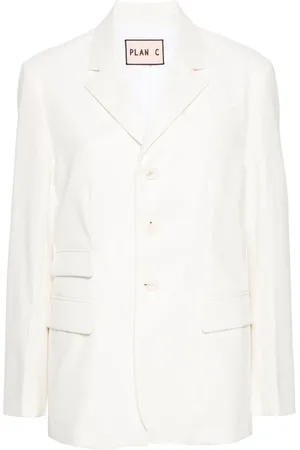 Plan C Blazer met enkele rij knopen