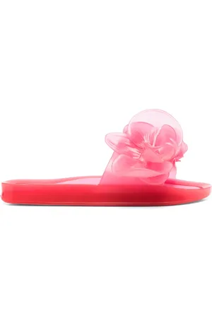 Y / PROJECT X Melissa slippers met bloemenprint