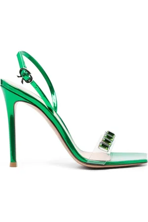 Gianvito Rossi Ribbon Candy sandalen