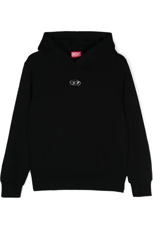 Diesel Katoenen hoodie met Oval D