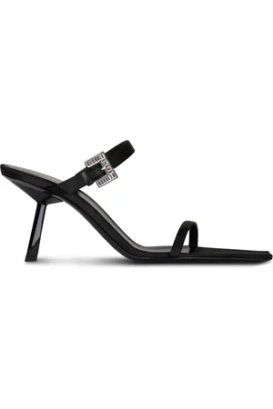 Saint Laurent 75 mm Hope sandalen met gespdetail