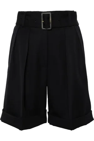 Golden Goose Shorts van scheerwol met ceintuur