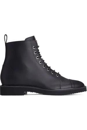 Giuseppe Zanotti Chris leren enkellaarzen