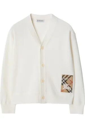 Burberry Geruit wollen vest