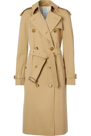 Burberry Trenchcoat met sjaalprint