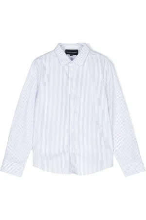 Emporio Armani Gestreept katoenen shirt