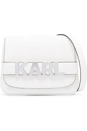 Karl Lagerfeld K/Letters leren schoudertas