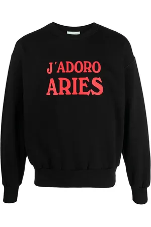 ARIES Katoenen sweater met print