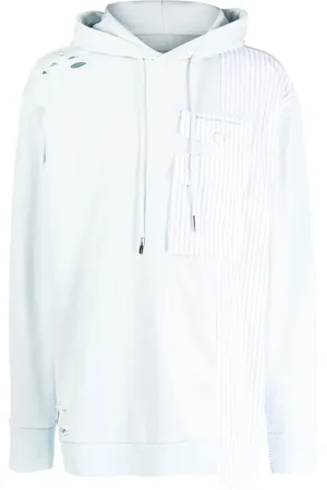 Feng Chen Wang Hoodie met patchwork