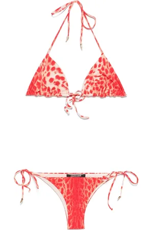 Roberto Cavalli Bikini met jaguar huidprint