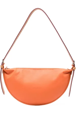 Longchamp Half Round leren schoudertas
