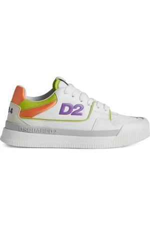 Dsquared2 Leren sneakers met logo