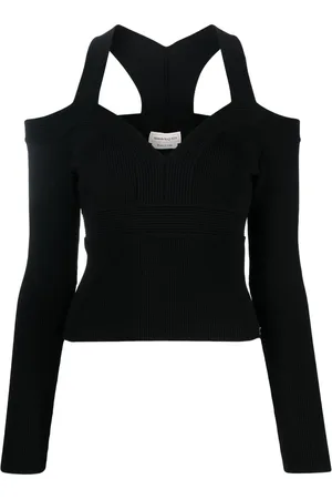 Alexander McQueen Top met open schouders