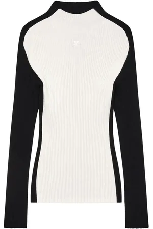 Courrèges Trui met geborduurd logo
