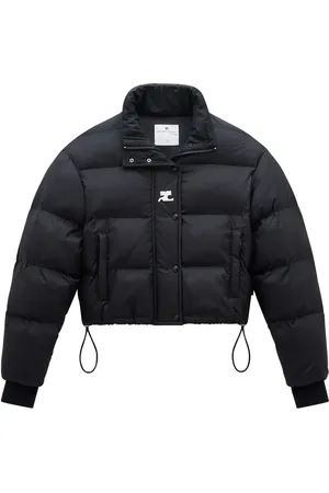 Courrèges Donsjack met logoprint