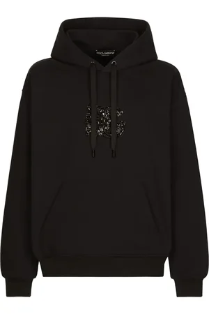 Dolce & Gabbana Hoodie verfraaid met stras