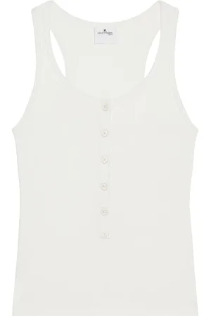 Courrèges Geribbelde tanktop