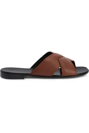 Giuseppe Zanotti Flavio leren sandalen