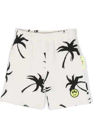 BARROW Shorts met palmboomprint
