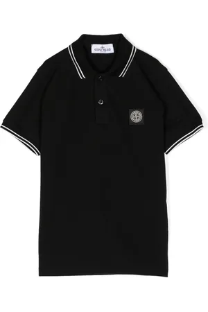 Stone Island Poloshirt met logopatch
