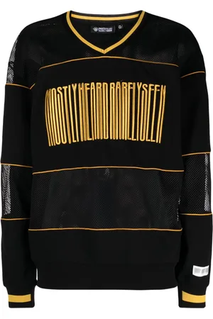 MOSTLY HEARD RARELY SEEN Sweater met geborduurd logo