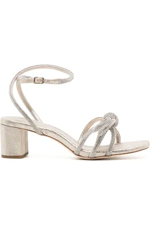 Loeffler Randall 60 mm Bow leren sandalen