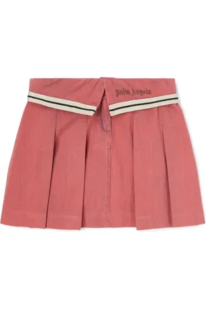 Palm Angels Chambray rok met print