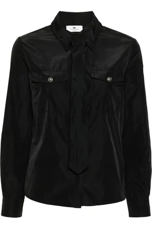 Elisabetta Franchi Blouse met afneembare strik
