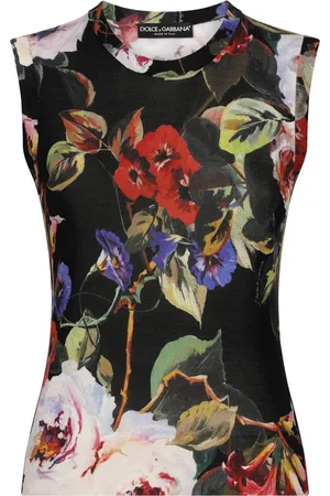 Dolce & Gabbana Tanktop met bloemenprint