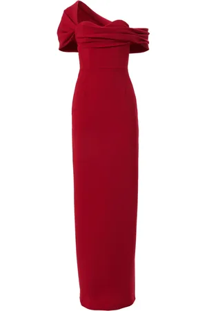 Carolina Herrera Gedrapeerde avondjurk