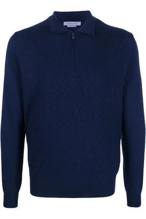 corneliani Polotrui met lange mouwen