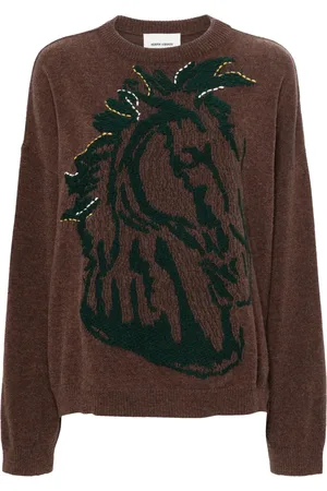 HENRIK VIBSKOV Trui met jacquard
