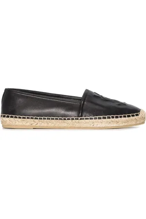 Saint Laurent Leren espadrilles