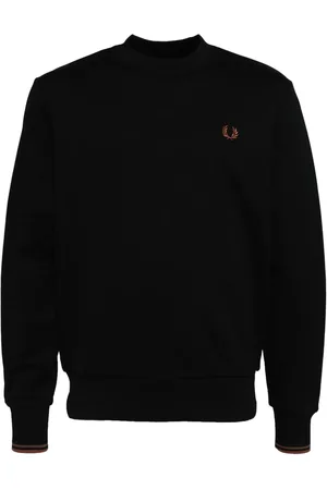 Fred Perry Sweater met geborduurd logo