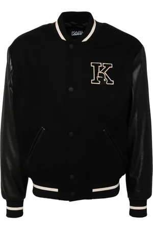 Karl Lagerfeld Bomberjack met logopatch