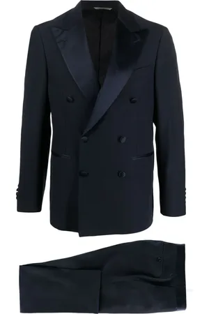CANALI Pak met enkele rij knopen