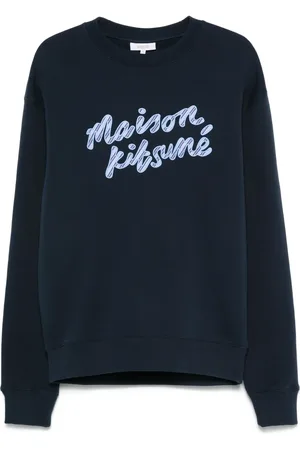 Maison Kitsuné Sweater met geborduurd logo