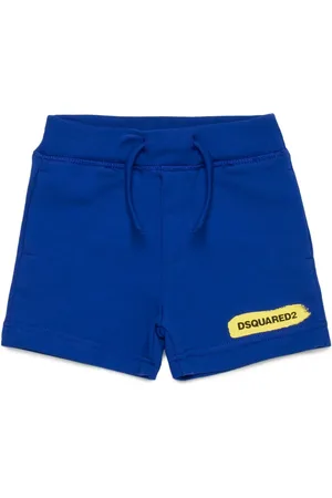 Dsquared2 Katoenen trainingsshorts met logoprint