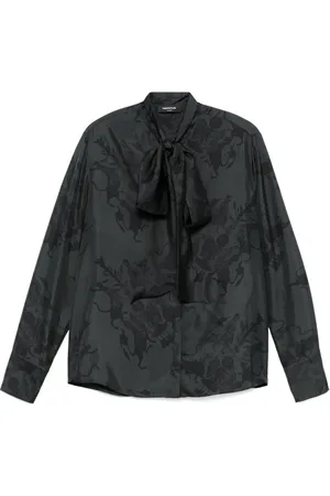Fabiana Filippi X Benni Bosetto zijden blouse met print