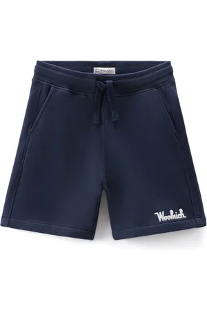 Woolrich Katoenen shorts met geborduurd logo