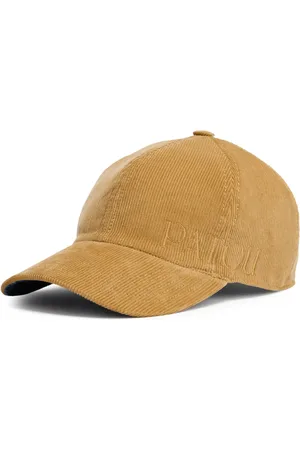 Patou Ribfluwelen pet met geborduurd logo