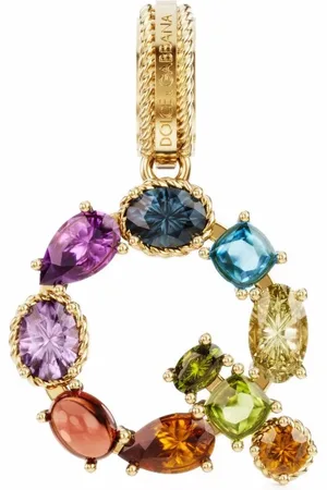 Dolce & Gabbana 18kt geelgouden Rainbow Alphabet hanger