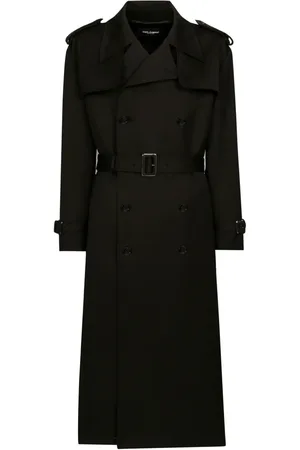 Dolce & Gabbana Trenchcoat met dubbele rij knopen