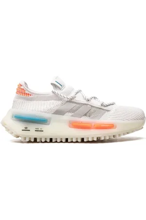 adidas NMD_S1 "Footwear White/Blue/Orange" sneakers