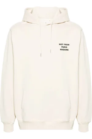 Drôle de Monsieur Hoodie met logoprint