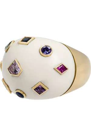 Bibi van der Velden Large mammoth pop art ring