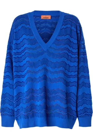 Missoni Trui met geometrisch patroon