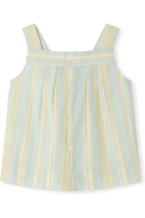 BONPOINT Soleil gestreept katoenen shirt