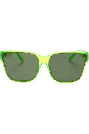 Linda Farrow Rui zonnebril met oversized montuur